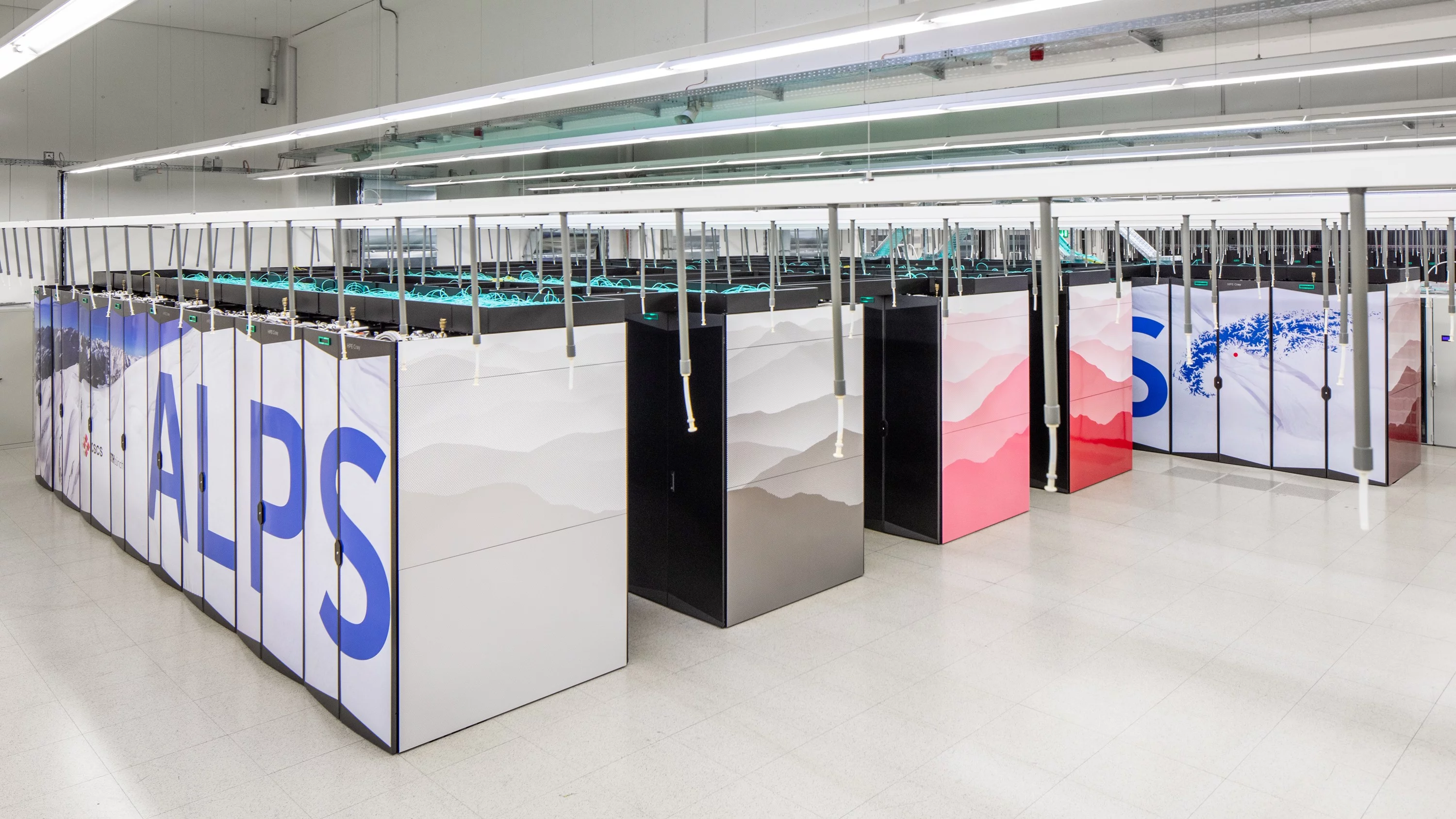 Das PSI rechnet nun in Lugano: Der Supercomputer Alps am CSCS bildet die technische Grundlage für Merlin-7 – das neue virtuelle Hochleistungscluster des PSI. 