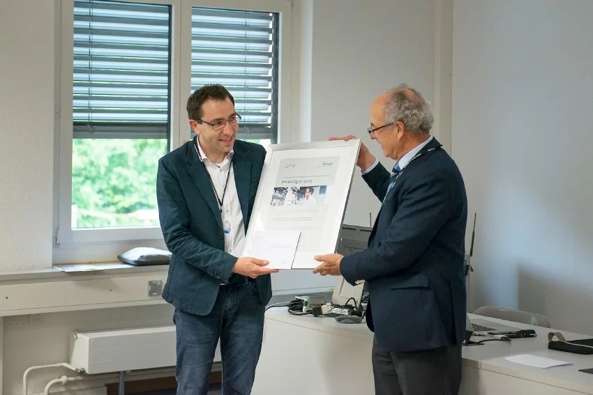Die Jury vergibt den PSI-Preis für angewandte Forschungsprojekte 2015 an Dr. Martin Ostermaier