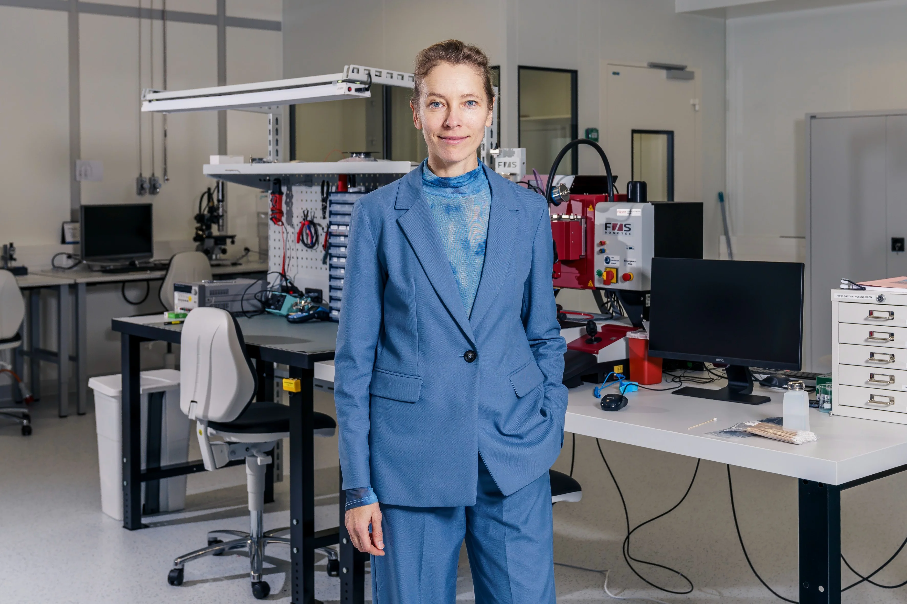 Kirsten Moselund leitet das Labor für Nano- und Quanten-Technologien am Zentrum für Photonenforschung des PSI. 