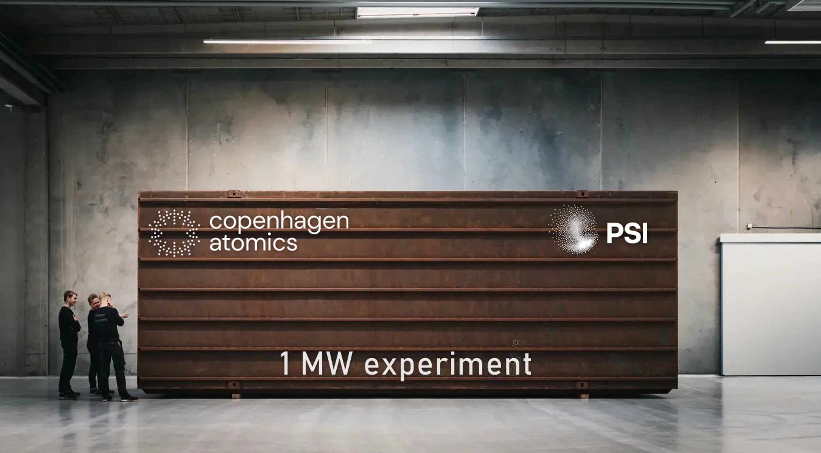 The experiment is identical in size to CA's later commercial product. However, the output was limited to a maximum of one hundredth of the commercially planned output. The maximum runtime is limited to 30 days.