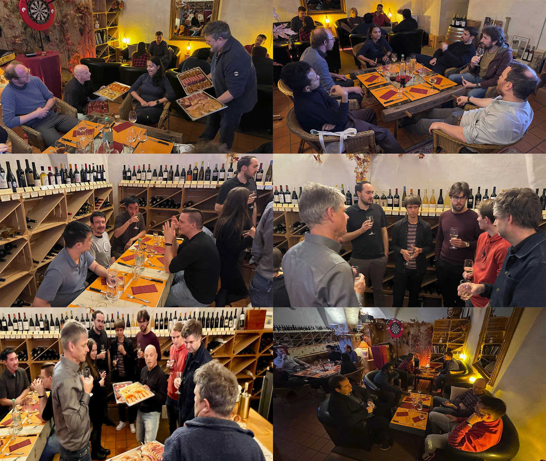 Dinner at the October 2025 collaboration meeting