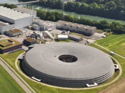 Luftaufnahme SLS-Gebäude (PSI)