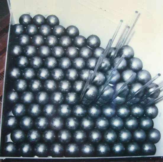 Polyethylene rods to simulate water ingress