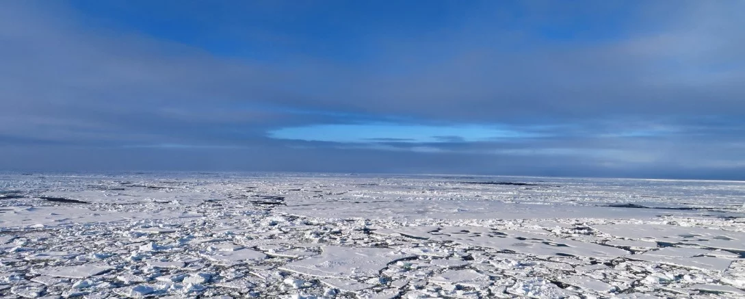 More than 20 km of visibility and particle concentrations below 10 per cubic centimeter (Credit: Julia Schmale)