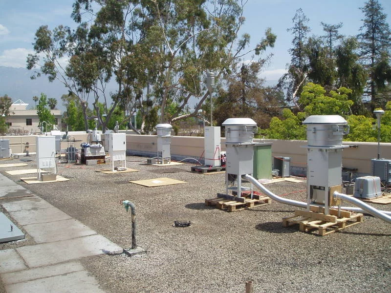 Aerosol samplers at CalTech