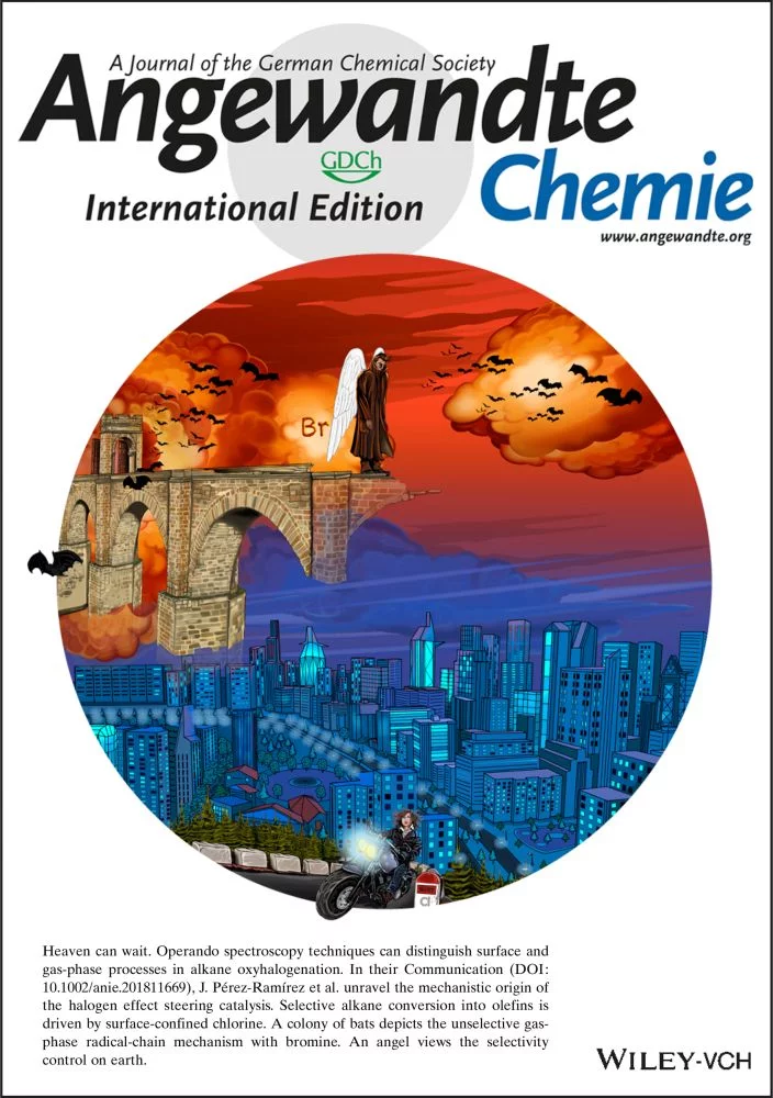 Halogen‐Dependent Surface Confinement Governs Selective Alkane Functionalization to Olefins, DOI: 10.1002/anie.201811669