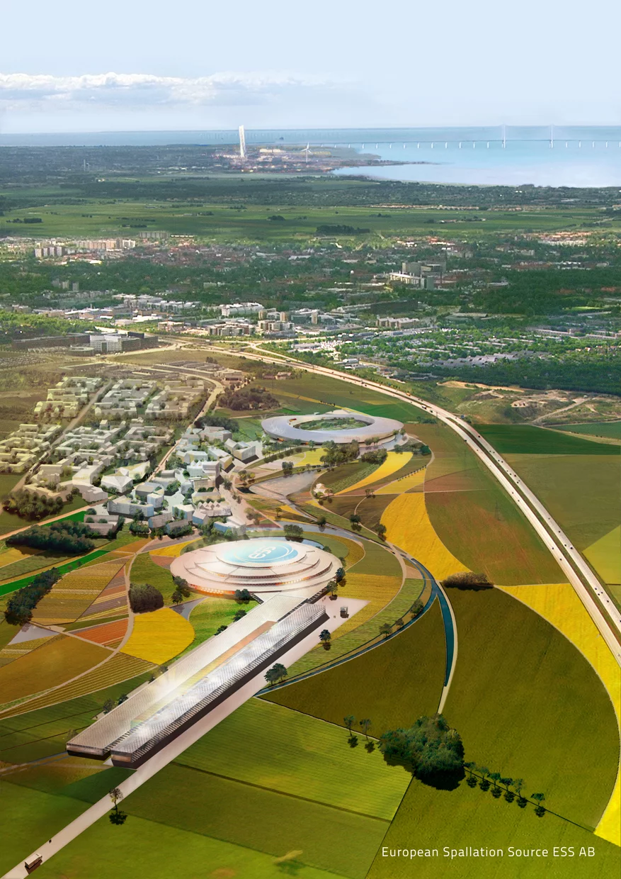 Visualisierung der ESS in Lund, Quelle: ESS AB, http://ess-scandinavia.eu
