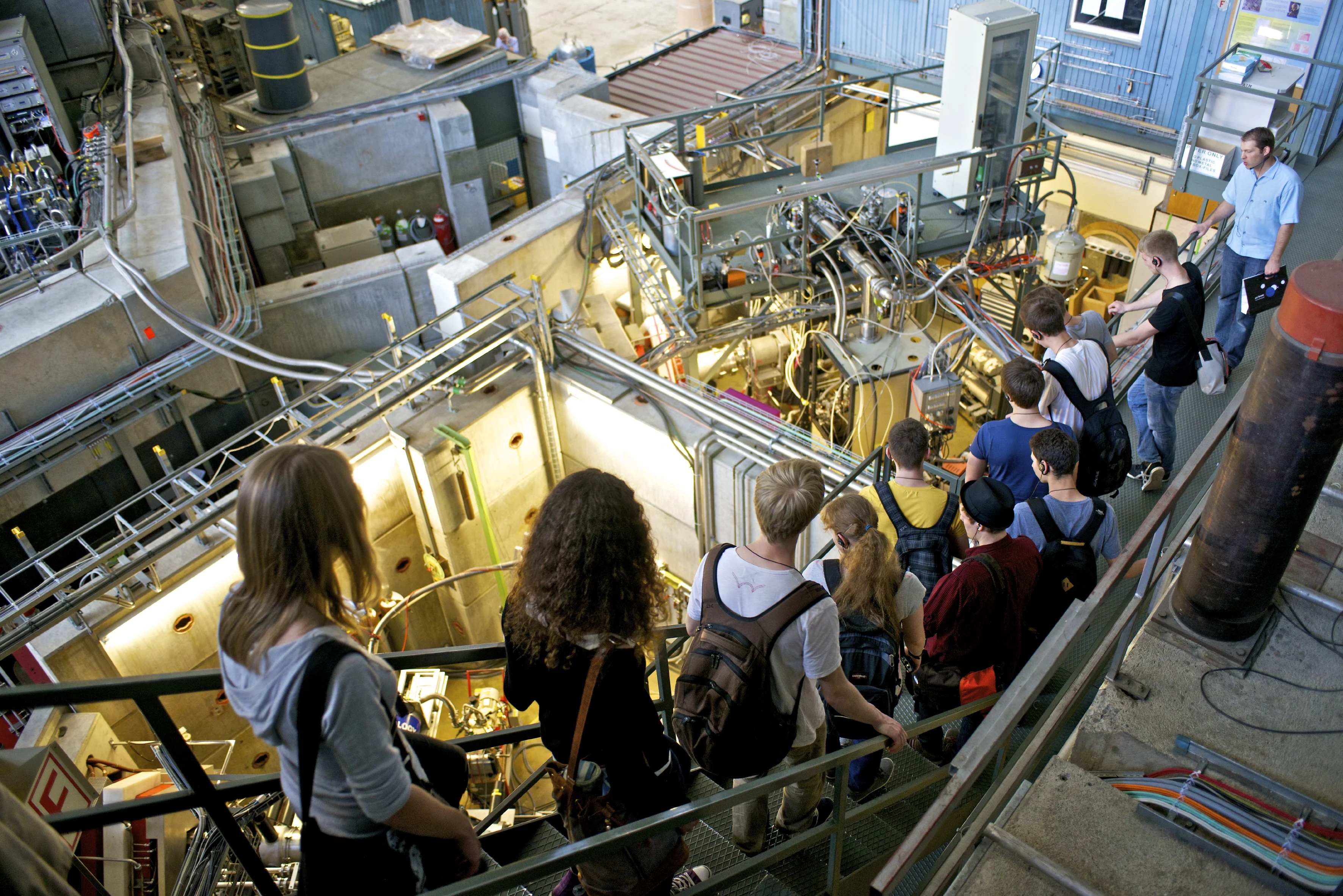Groupe de visiteurs