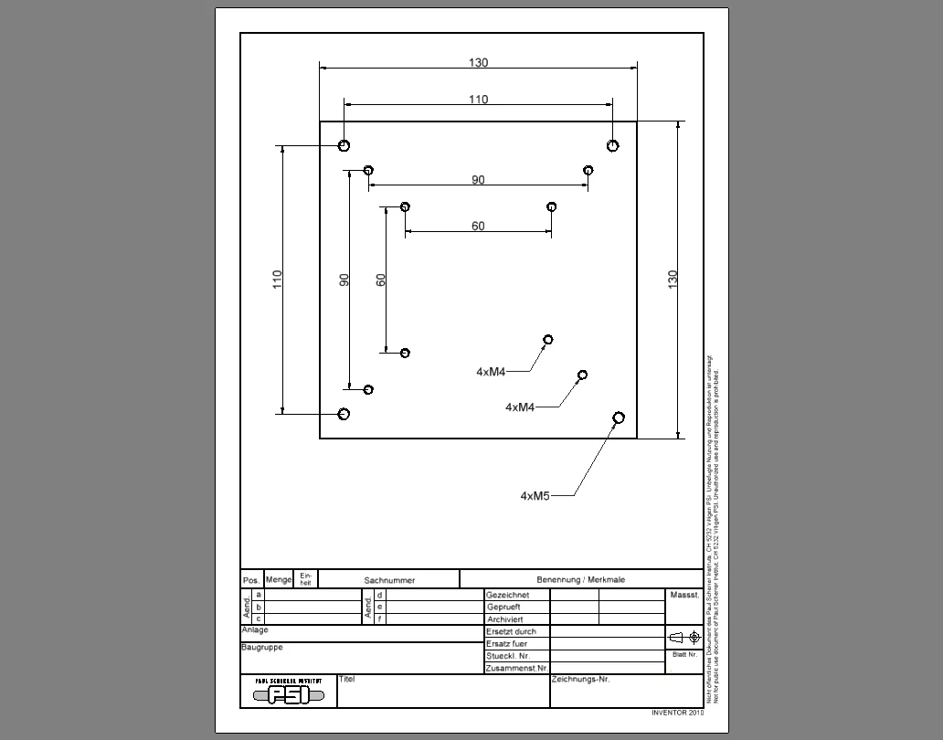 Figure 1b: Top veiw of Y-stage of sample manipulator. The X-ray beam is 210 mm above this stage