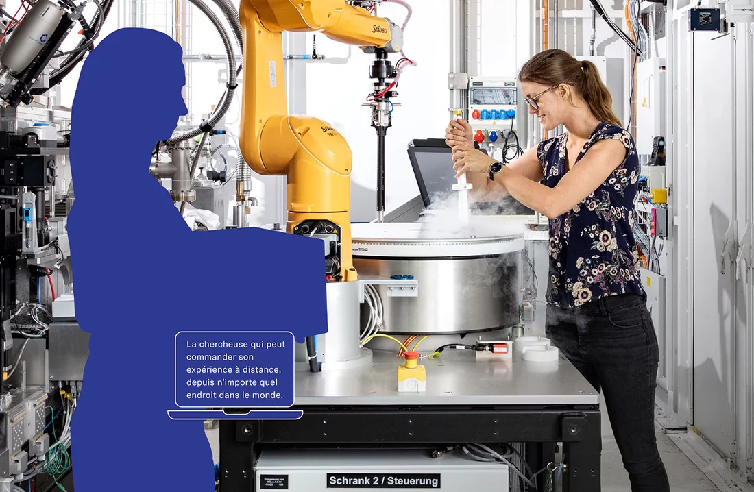 Pendant la situation extraordinaire, la recherche dans le domaine de l’analyse structurale des protéines reste possible au PSI. 