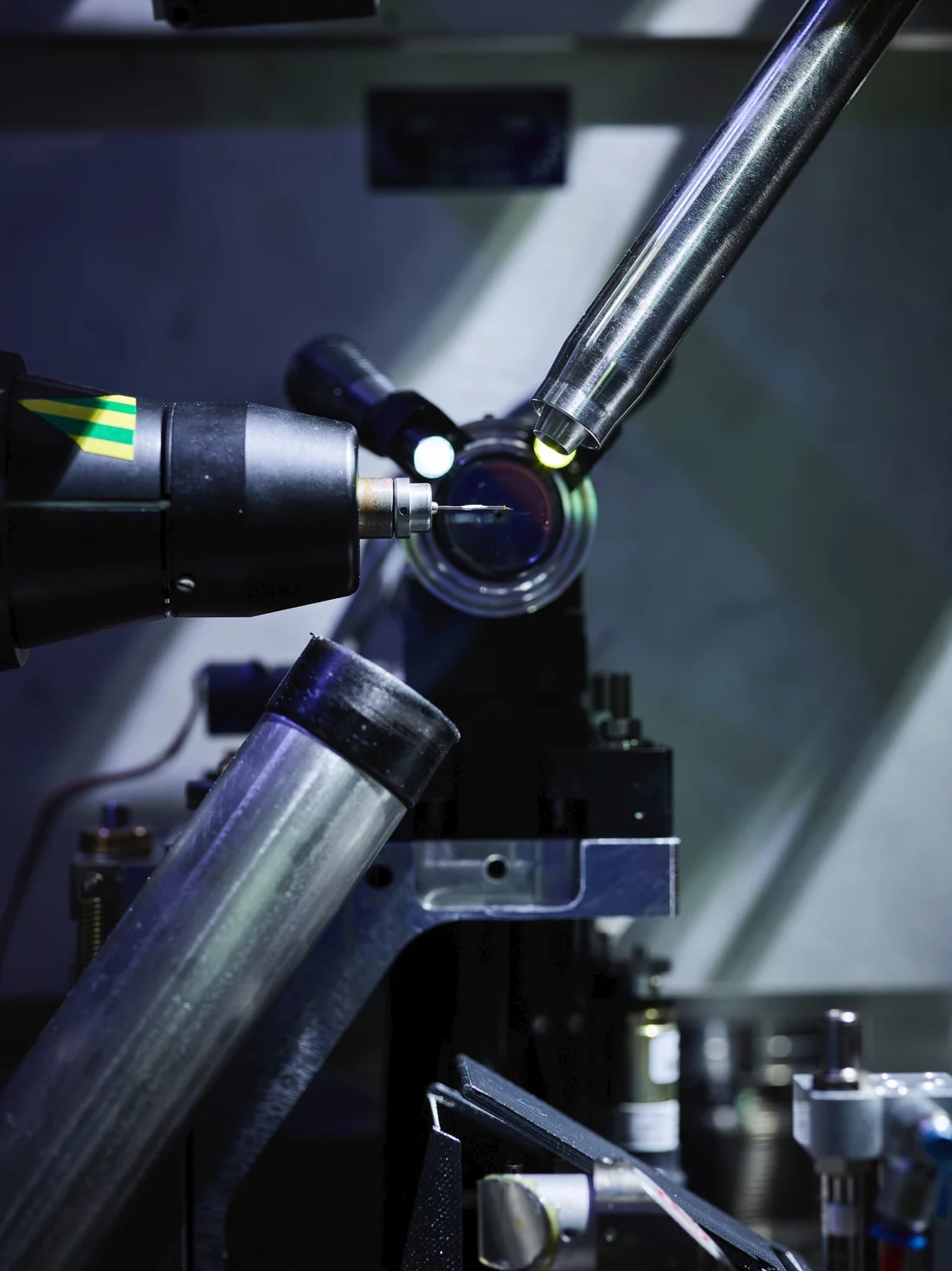 Die PX1-Strahllinie an der SLS. Hier wurden bereits mehrere Coranavirusproteine untersucht.