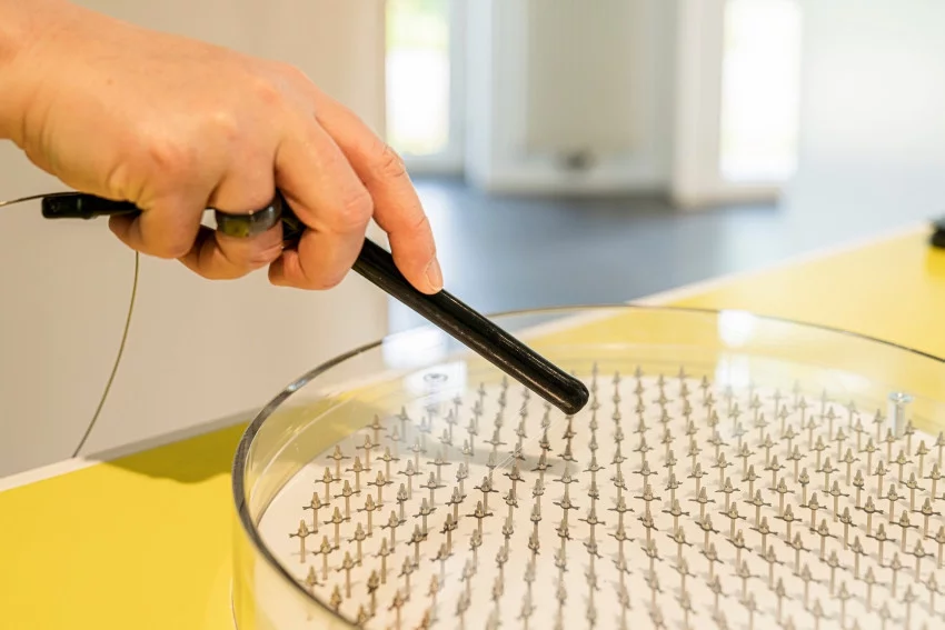 Intelligente Mikromaschinen könnten sich künftig durch menschliche Blutgefässe bewegen und im Körper kleine Operationen durchführen. Gesteuert würden sie durch Magnetfelder. Entdecken Sie die fast magisch erscheinende Kraft des Magnetismus.