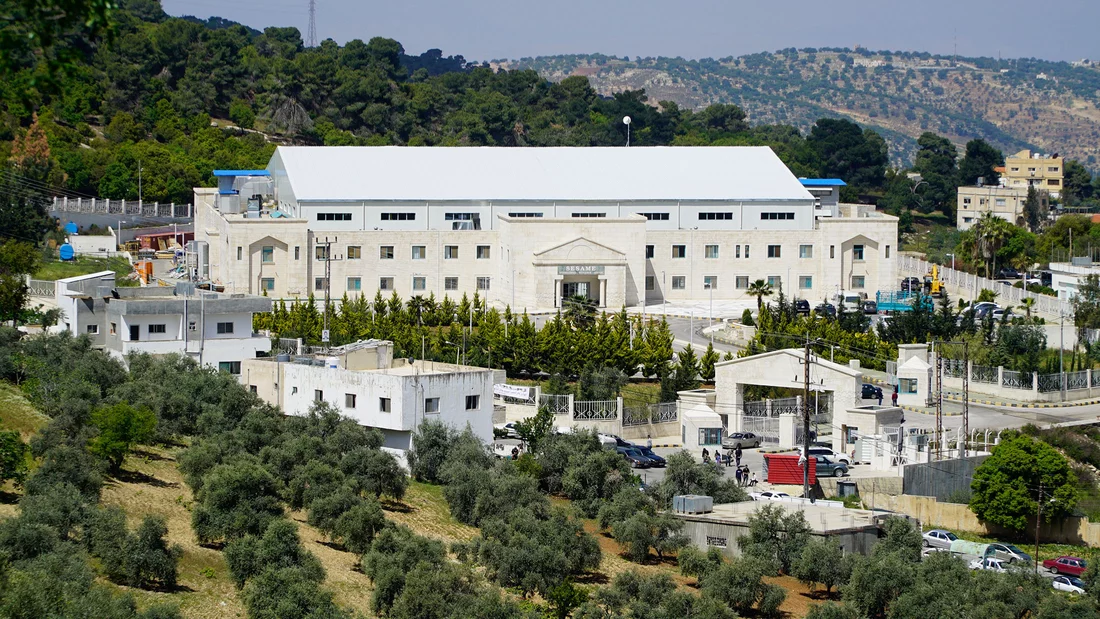 The SESAME building near Amman in Jordan.