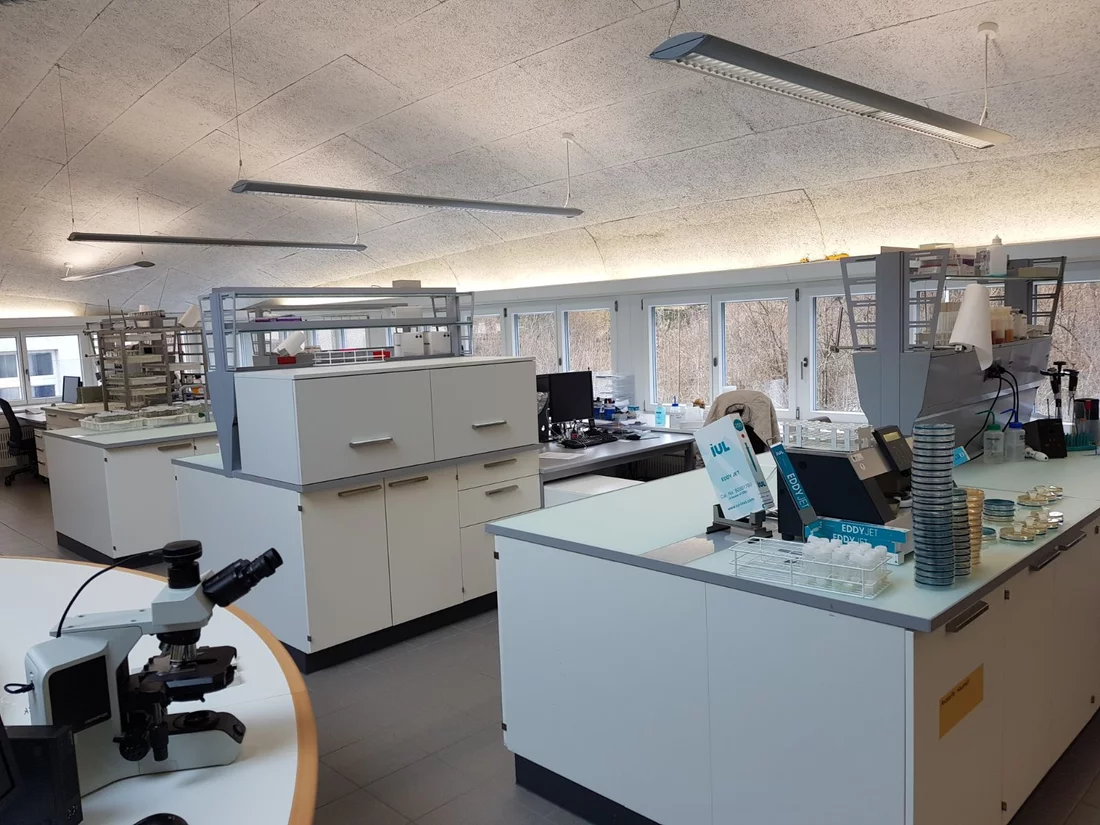 Ein Labor der Firma Blaser