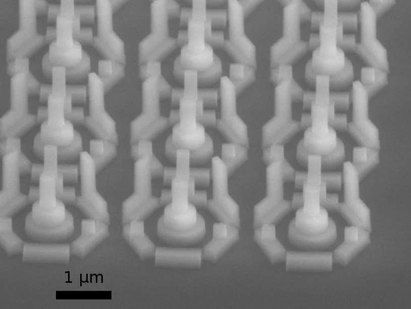 Multilayer HSQ structures (overlay exposures)