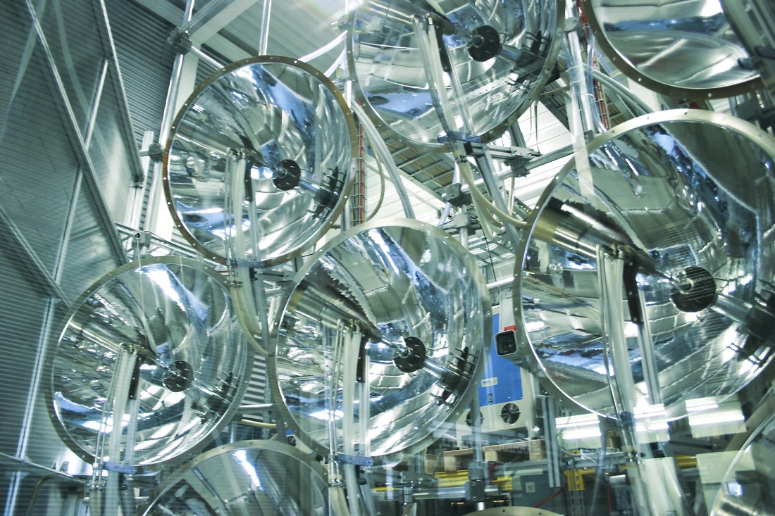 Der PSI-Hochfluss-Solarsimulator