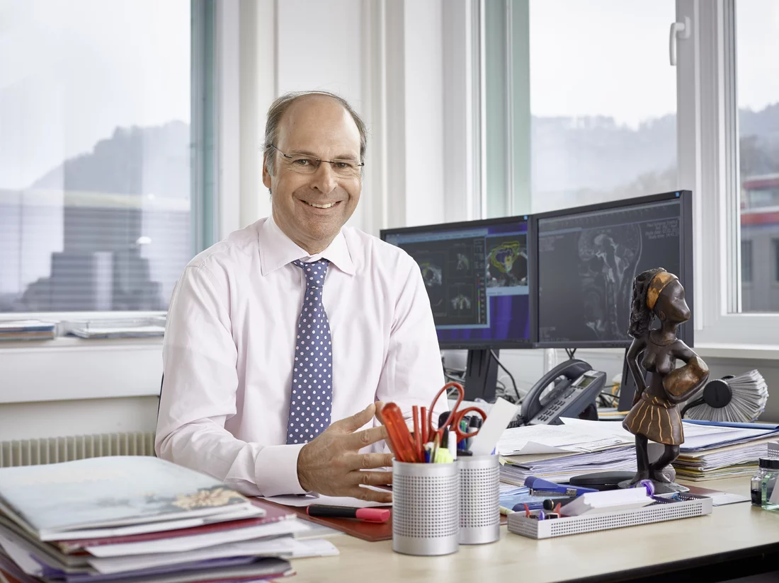 Damien Charles Weber, Head and Chairman of the Center for Proton Therapy at the PSI. (Photo: Scanderbeg Sauer Photography)