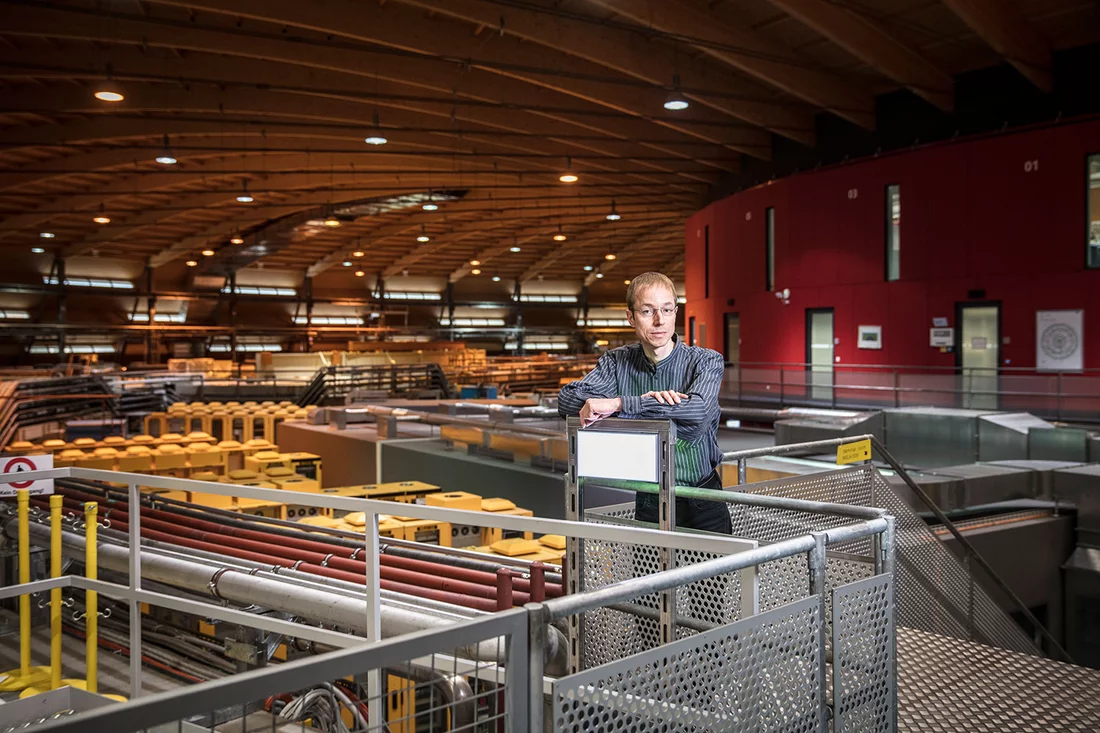 Oliver Bunk, head of the Laboratory for Macromolecules and Bioimaging. (Photo: Kellenberger Kaminski Photographie)