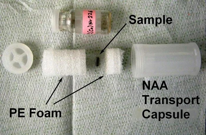 PE Foam to protect the Sample