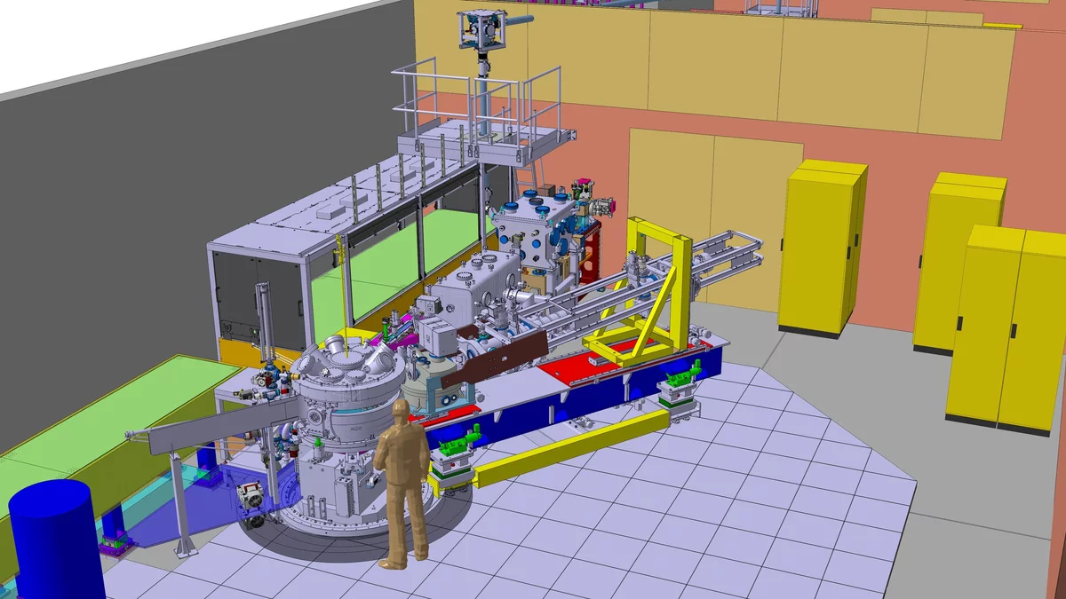Furka Schematic of Furka experimental hutch 