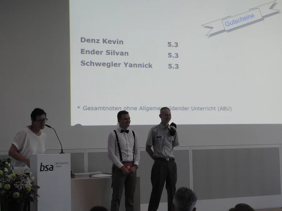 Diplomfeier Laboranten Chemie 2019