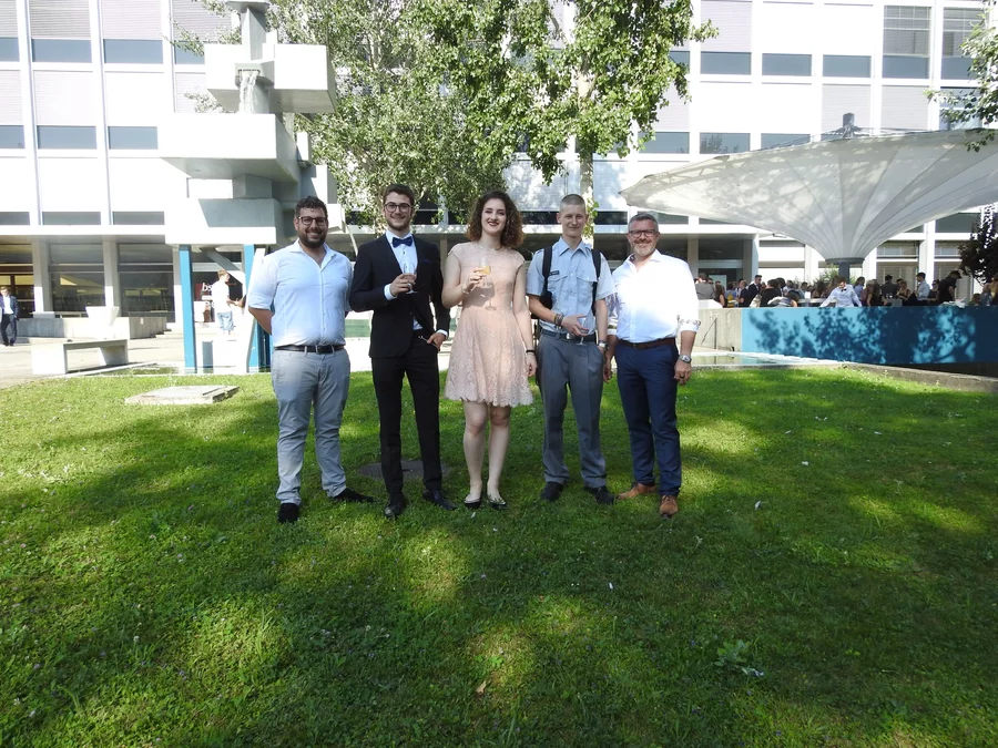 Diplomfeier Laboranten Chemie 2019