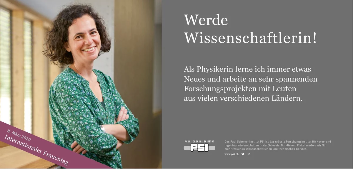 Plakatkampagne Internationaler Frauentag