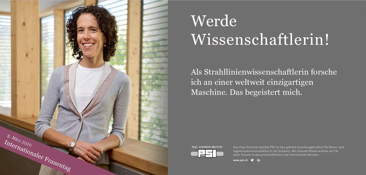 Plakatkampagne Internationaler Frauentag