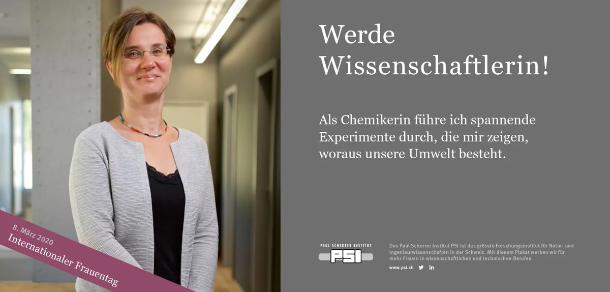 Plakatkampagne Internationaler Frauentag