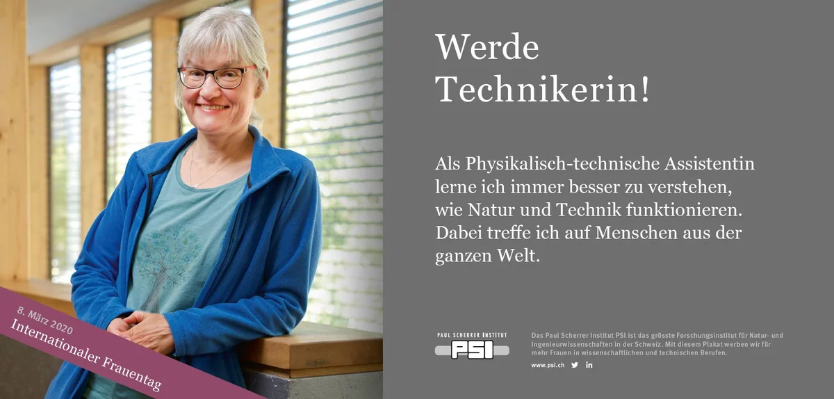 Plakatkampagne Internationaler Frauentag