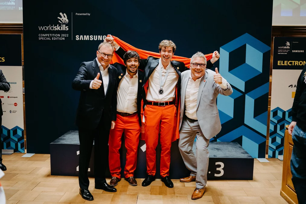 2022 WorldSkills Silber