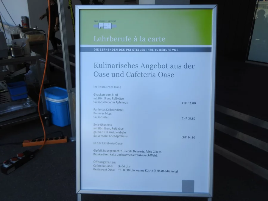 Berufsbildung den Besuchern nähergebracht