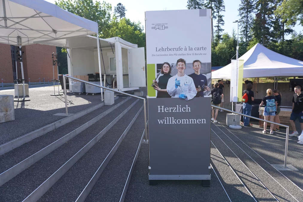 Berufsbildung den Besuchern nähergebracht