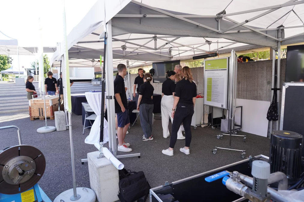 Berufsbildung den Besuchern nähergebracht