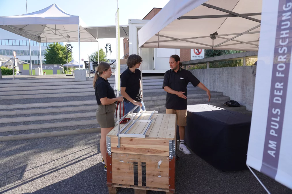 Berufsbildung den Besuchern nähergebracht