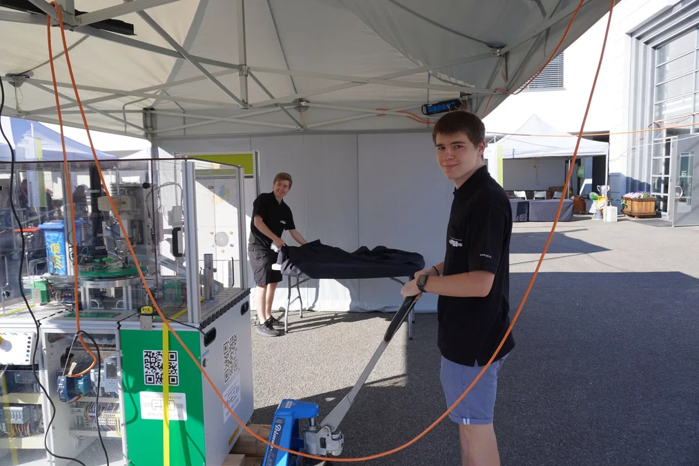 Berufsbildung den Besuchern nähergebracht