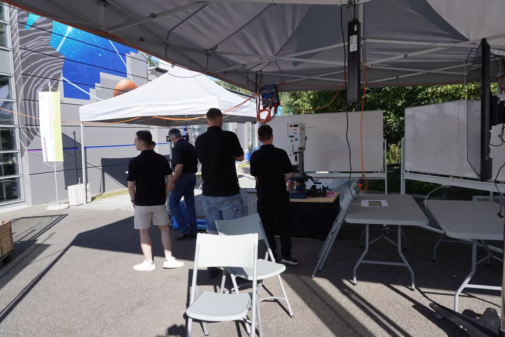 Berufsbildung den Besuchern nähergebracht