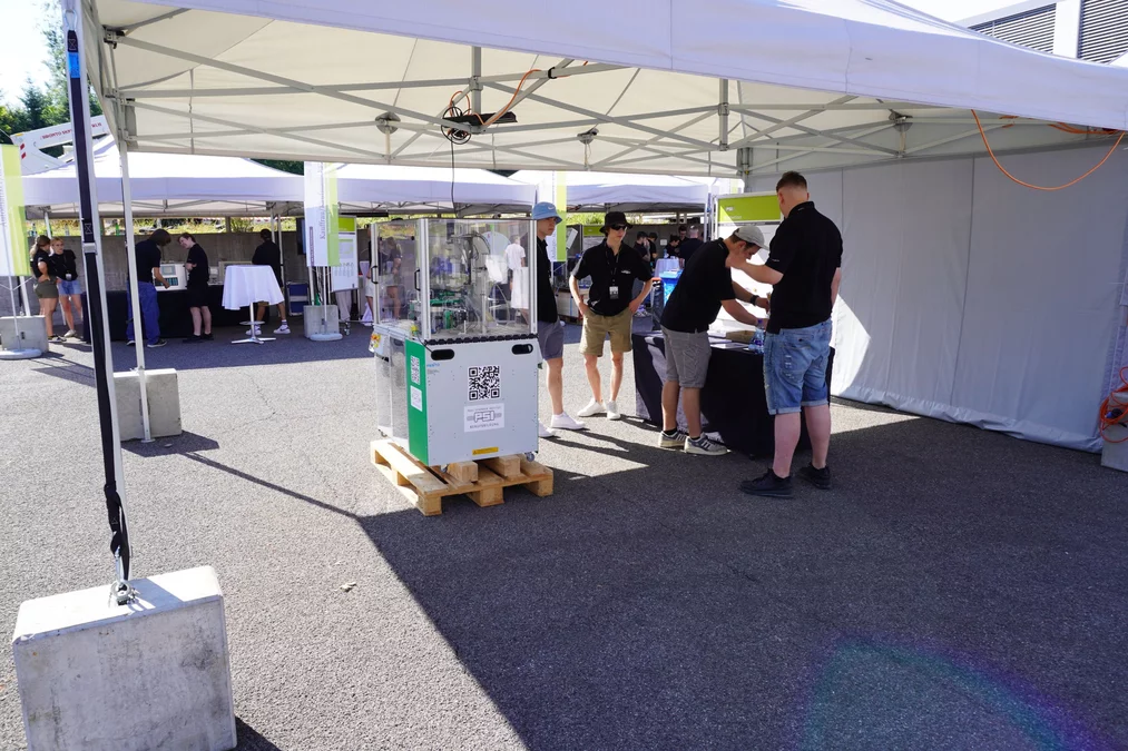 Berufsbildung den Besuchern nähergebracht