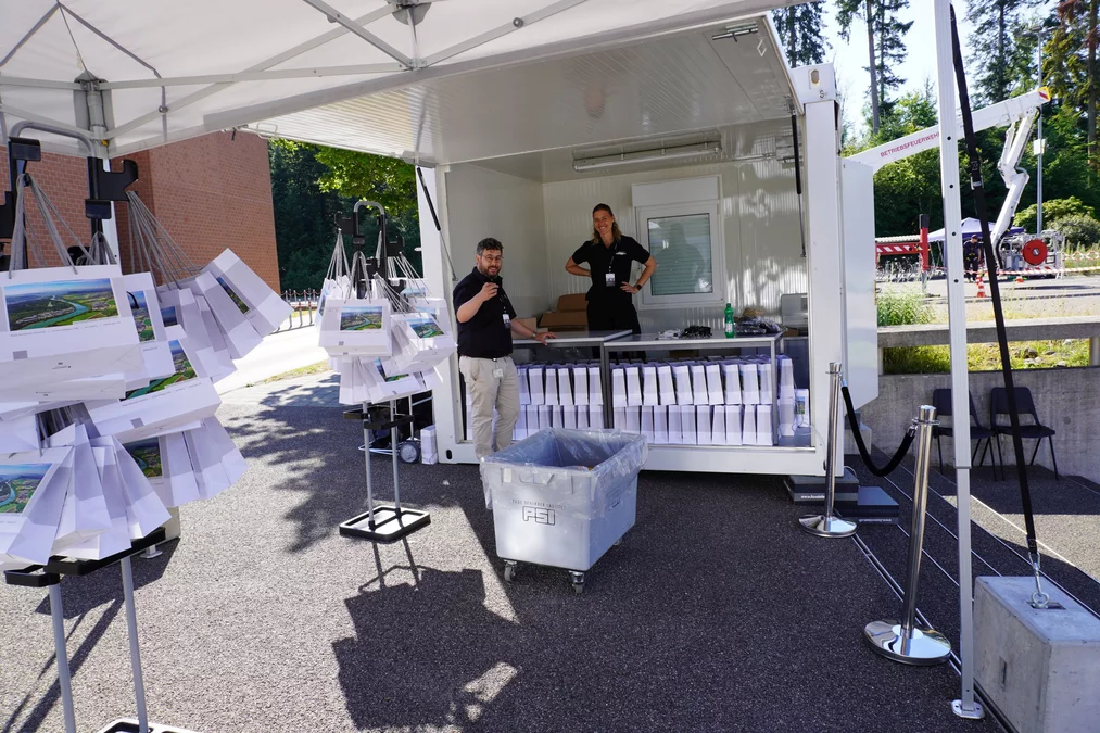 Berufsbildung den Besuchern nähergebracht