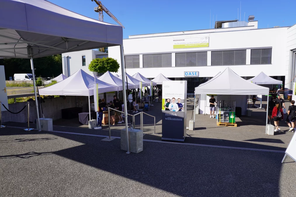 Berufsbildung den Besuchern nähergebracht