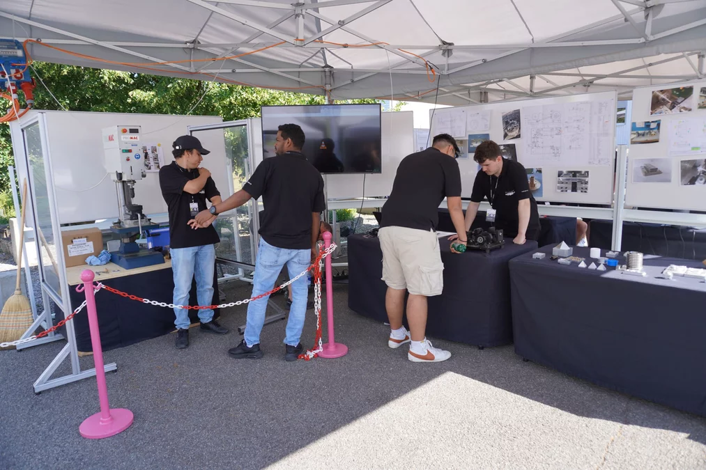 Berufsbildung den Besuchern nähergebracht