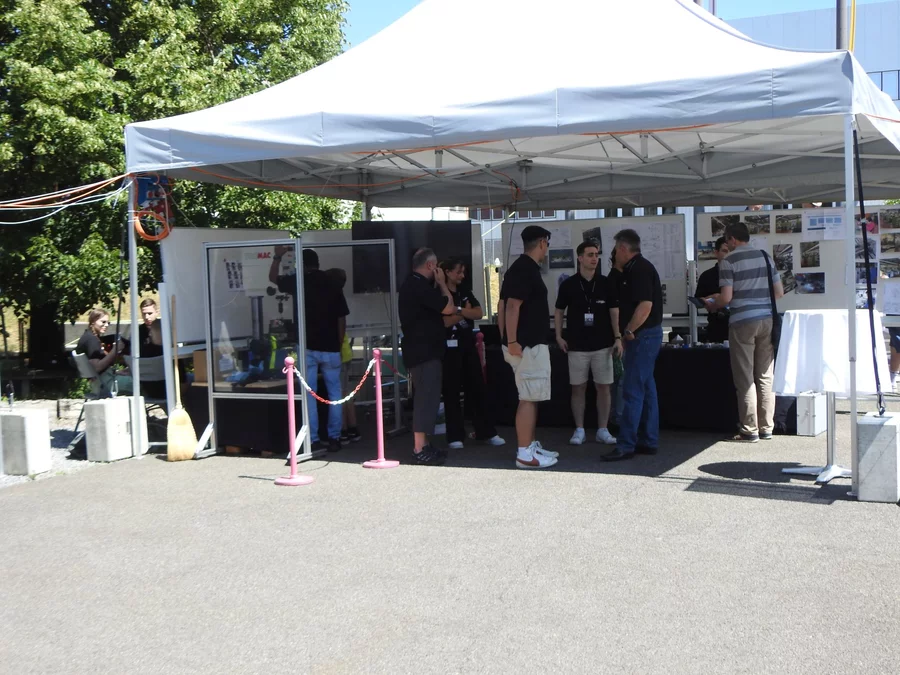 Berufsbildung den Besuchern nähergebracht