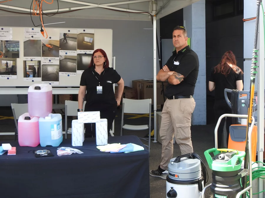 Berufsbildung den Besuchern nähergebracht