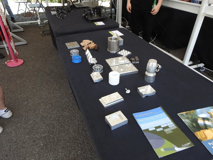 Berufsbildung den Besuchern nähergebracht