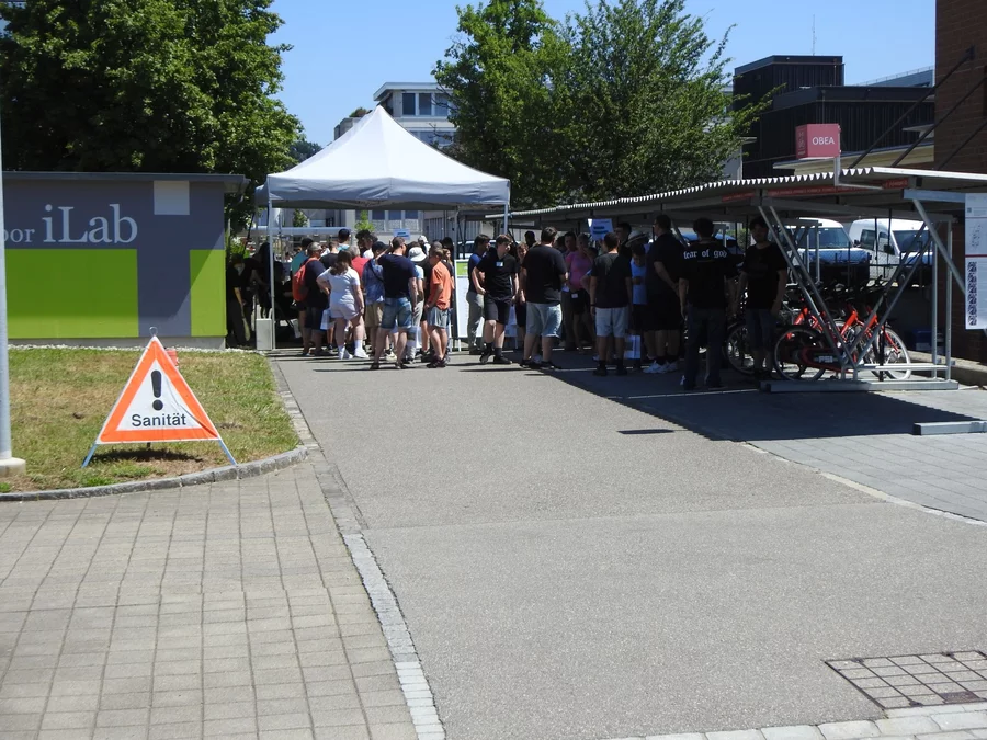 Berufsbildung den Besuchern nähergebracht