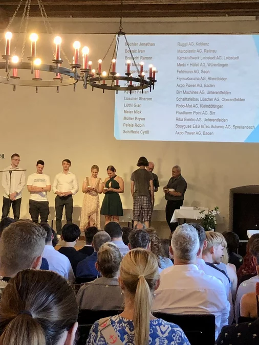 Lehrabschlussfeier Swissmechanic (Sektion Aargau)  2023