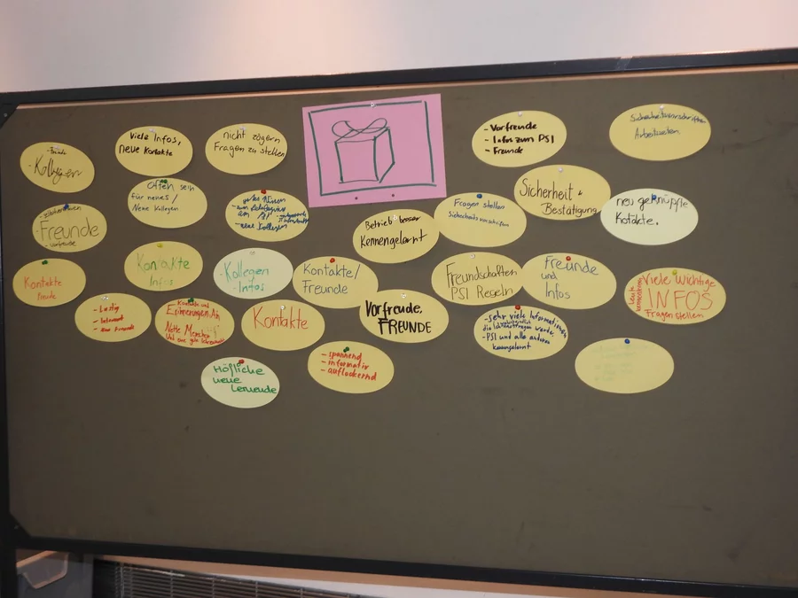  Am Montag, 7. August 2023 kamen 26 neue Lernende und 4 Praktikant*innen erwartungs¬voll und ein wenig nervös ans PSI. Während d