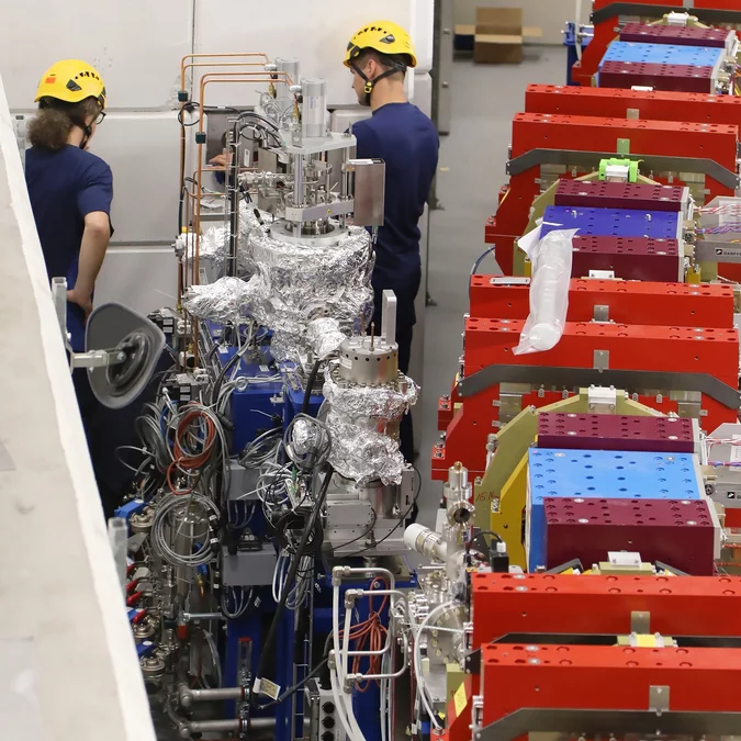 Frontend installation with 2 technicians