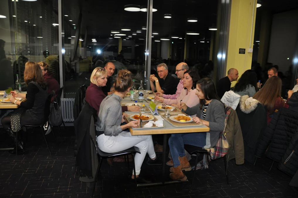 Feines Essen in der Oase