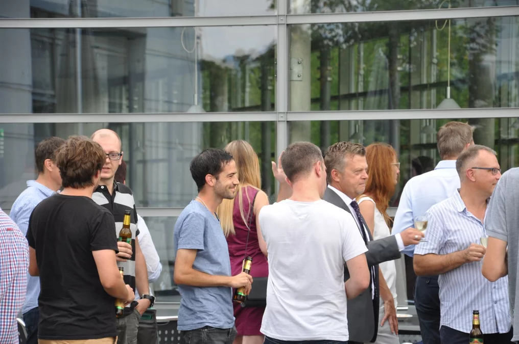 Apéro auf der Oase-Terrasse